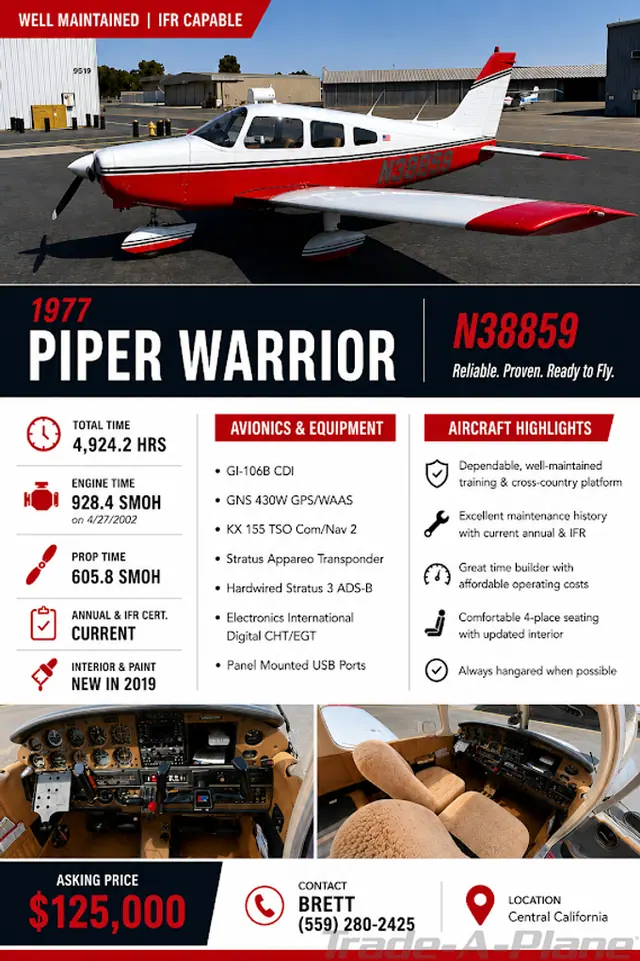 1977 Piper Warrior II