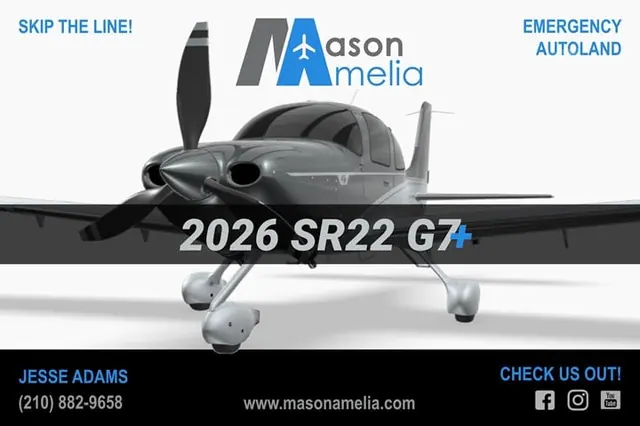 2026 Cirrus SR22-G7+