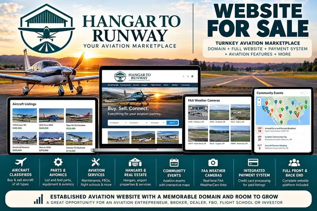 Aviation Marketplace Website