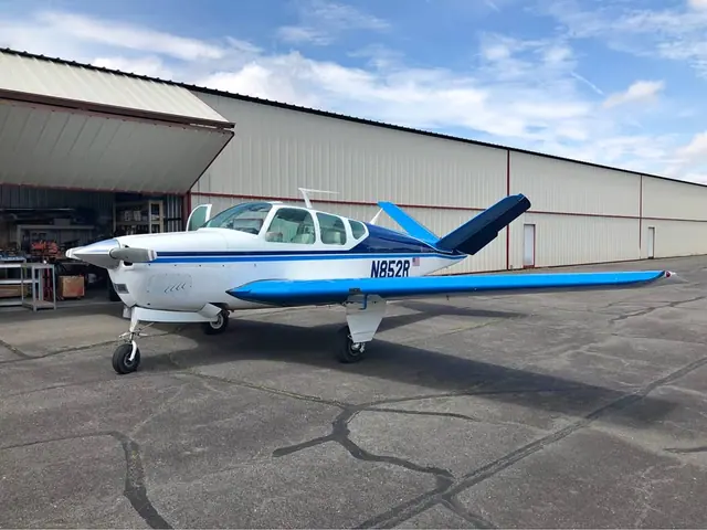 1960 Beechcraft Bonanza Airplane Vtail M35