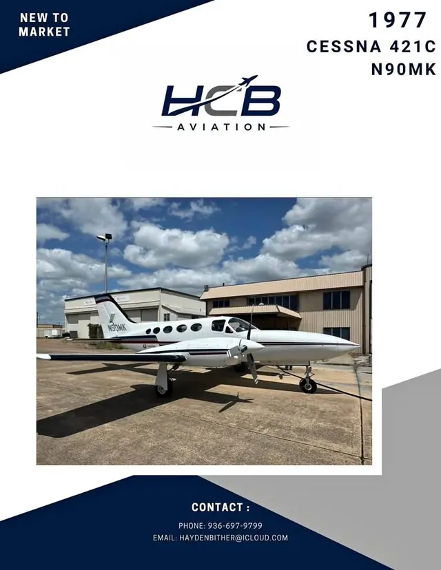 1977 Cessna 421C