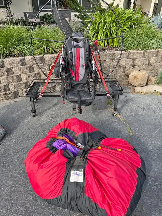 Complete Blackhawk Paramotor & Wing