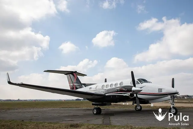 1980 Beechcraft King Air 200 In England
