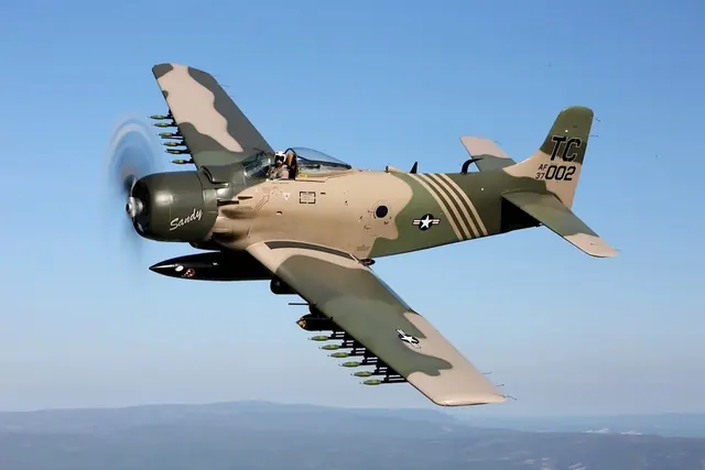 Douglas AD-4 Skyraider by Boschung Global