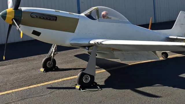 2025 Fighter Escort Wings 2/3 scale North American P 51 Mustang