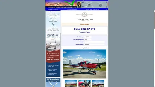 2024 Cirrus SR22 G7 GTS (F-HDNA)