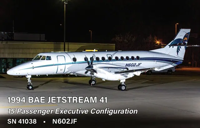 1994 BAE Jetstream 41 In Florida USA