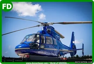 2000 Aerospatiale Eurocopter AS 365 Dauphin, für Schulung, Deko