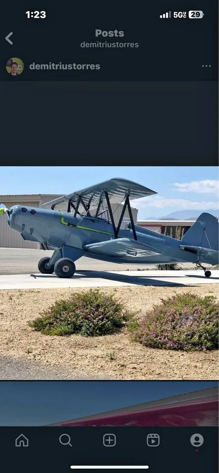 1972 EAA biplane P-2