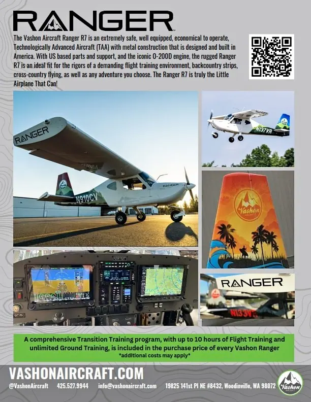 2026 Vashon Aircraft Ranger R7