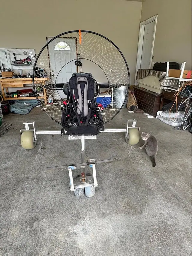 Paramotor and Wing and Trike