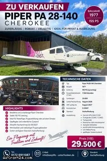 1977 Piper Cherokee 140