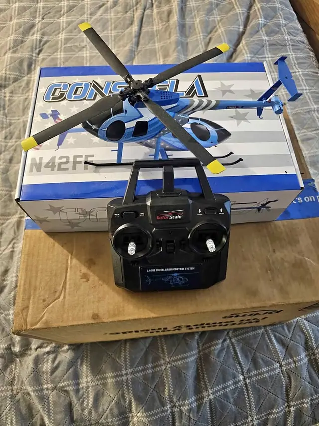 R.C helicopter