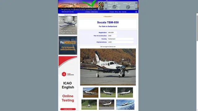 2006 Daher Aircraft Socata TBM-850