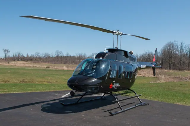 1977 Bell 206LR in Ontario, Canada