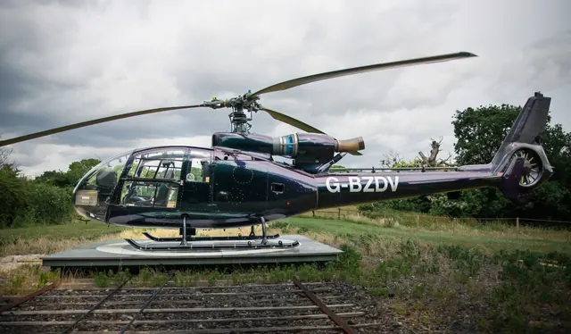1973 Westland Gazelle HT MK2 Turbine Helicopter Half Share