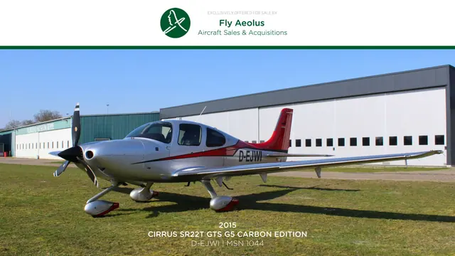 2015 Cirrus SR22T GTS G5 Carbon Edition
