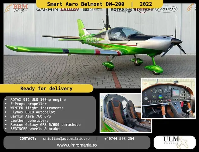 2022 Queensland Aviation Manufacturing Belmont DW200