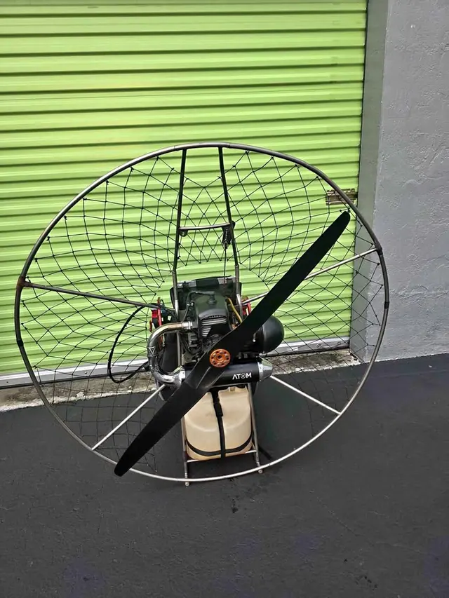 Paramotor With Atom 80 Ready For Fly