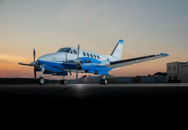 1971 Beechcraft King Air 100 in Illinois USA