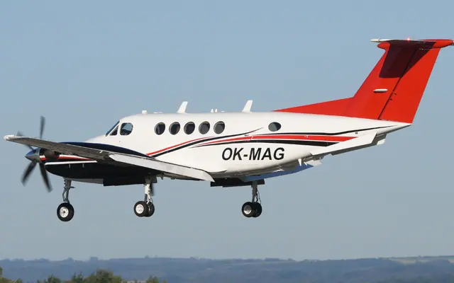 1975 1977 Beechcraft King Air 200 In Czech Republic