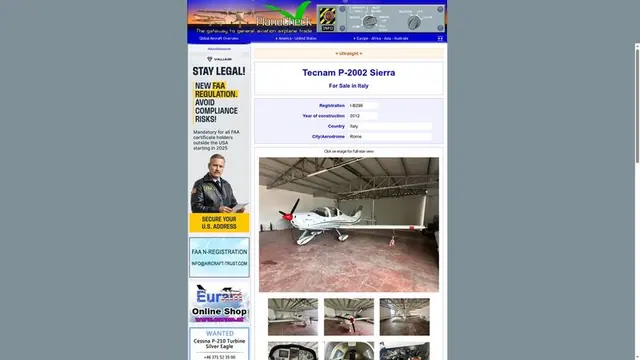 2012 Tecnam P-2002 Sierra