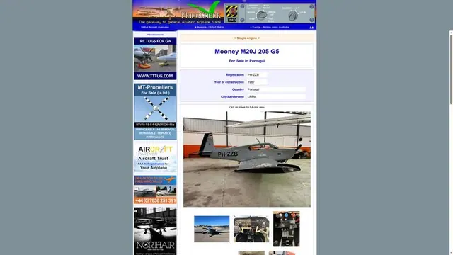 1987 Mooney M20J 205 G5