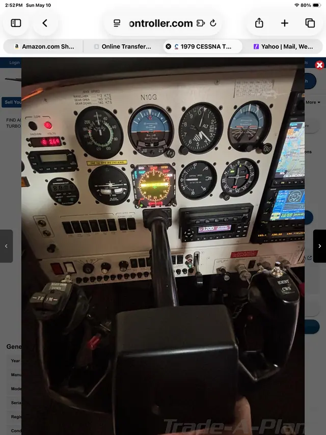 1979 Cessna 182RG Turbo Normalized