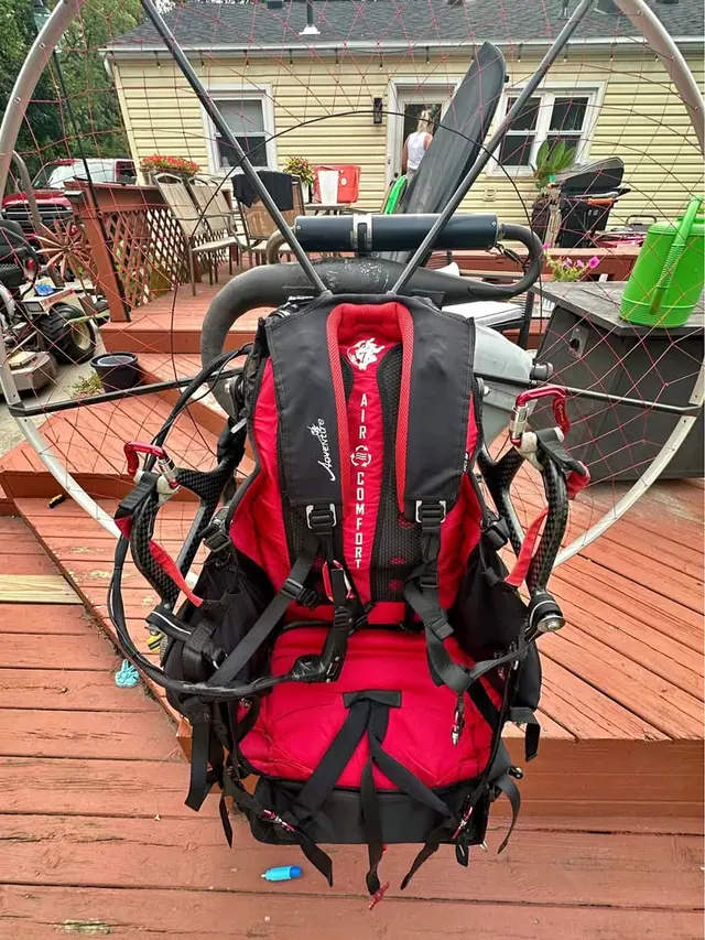 Paramotor, powered paraglider, Ppg