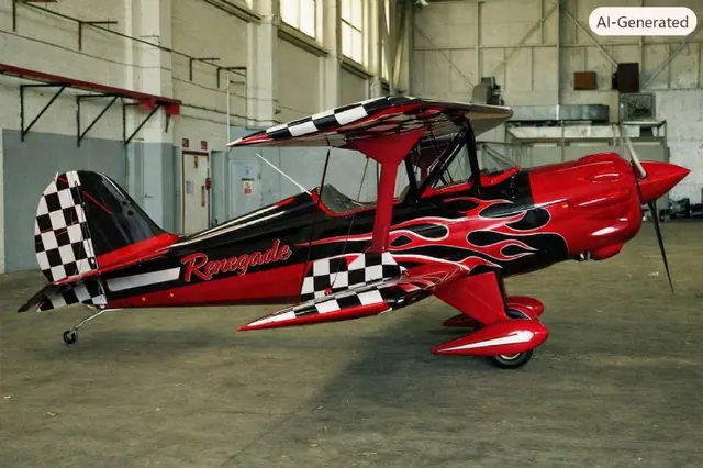 Murphy Aircraft Renegade Spirit Biplano Acrobático 1984