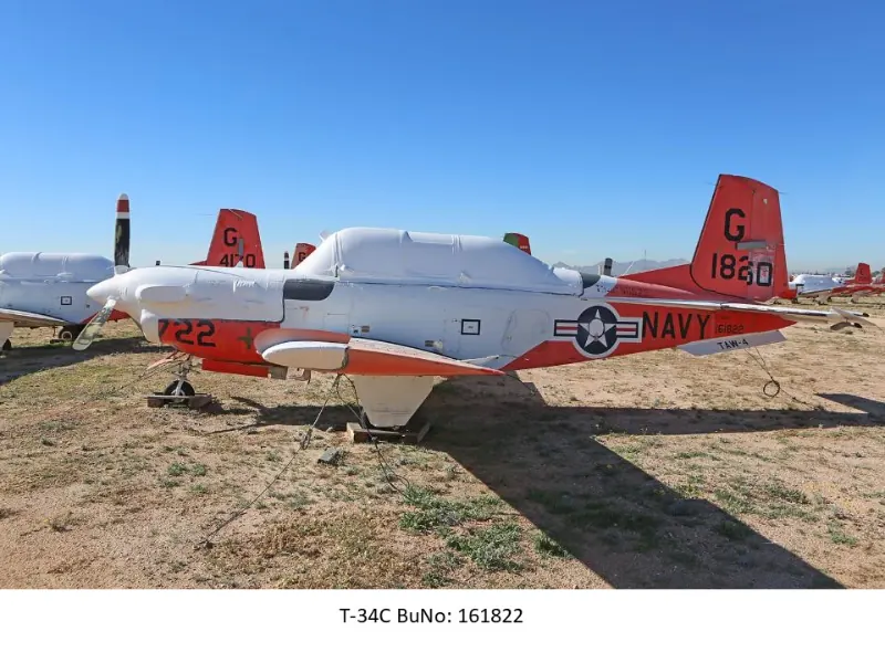 1983 Beechcraft T-34C, Buno: 161822, photo 2