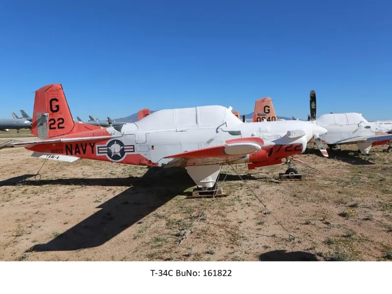 1983 Beechcraft T-34C, Buno: 161822, photo 6
