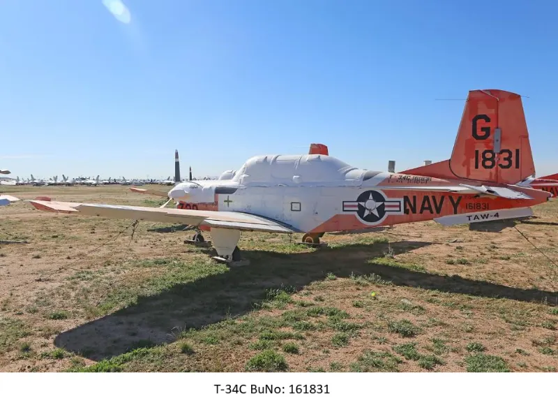 1983 Beechcraft T-34C, Buno: 161831, photo 10