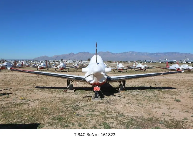 1983 Beechcraft T-34C, Buno: 161822, photo 11