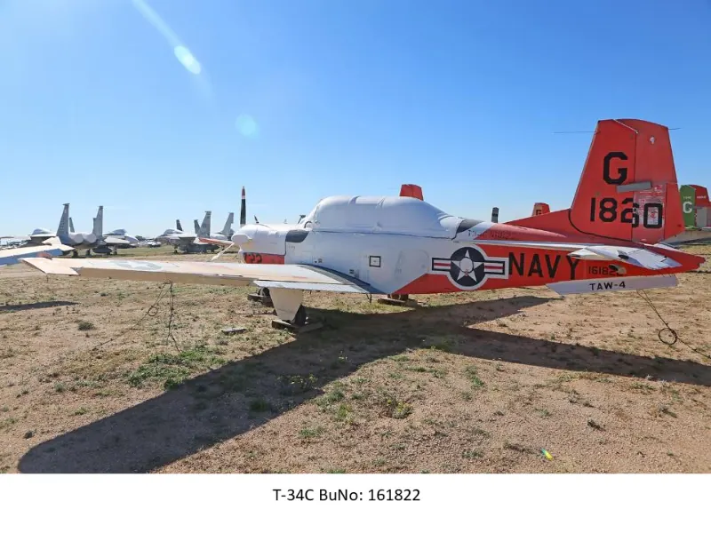 1983 Beechcraft T-34C, Buno: 161822, photo 3
