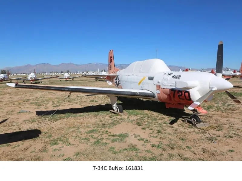 1983 Beechcraft T-34C, Buno: 161831, photo 3
