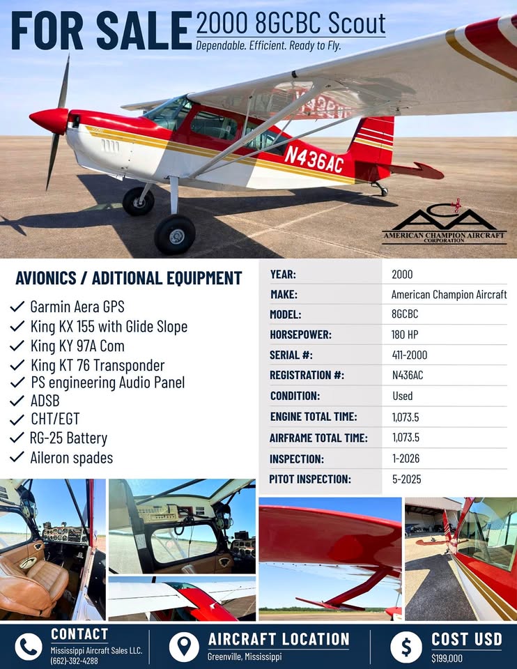 2000 Piper 8gcbc, photo 1