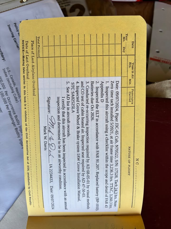 1946 Piper J3-C65, photo 11