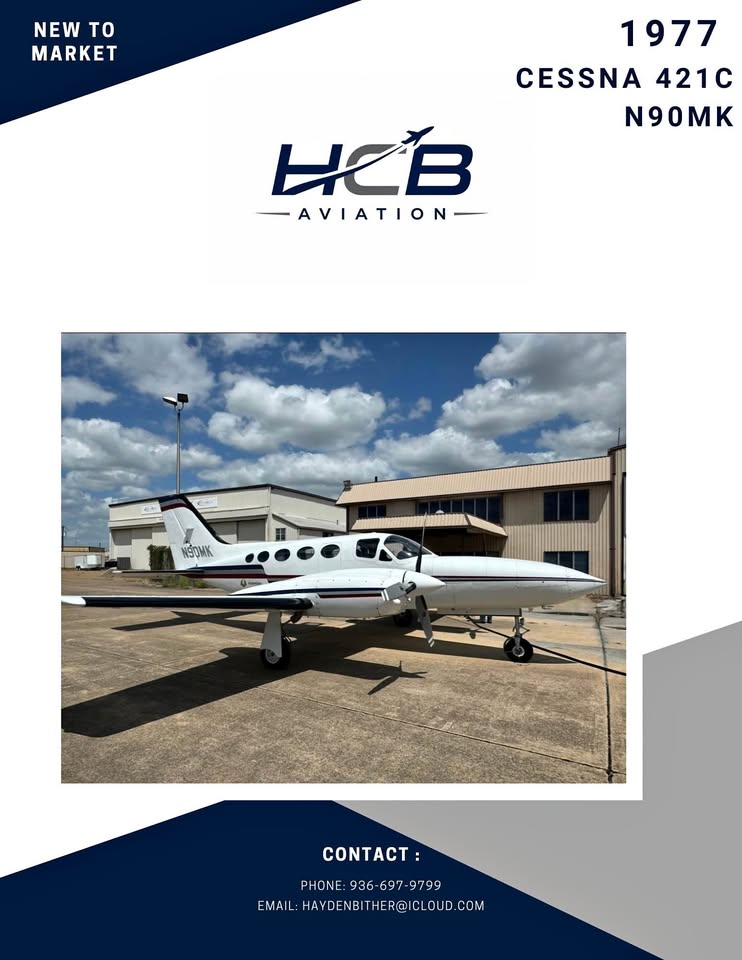 1977 Cessna 421C, photo 1