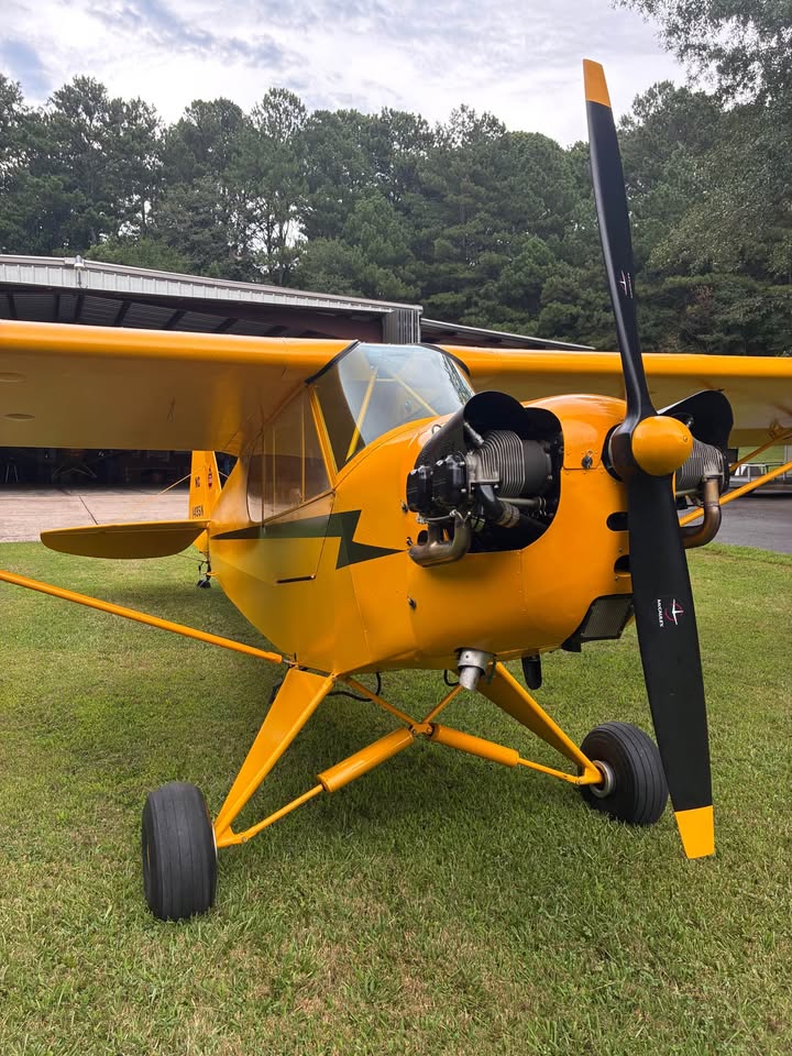1947 Piper J-3 Cub (L-4 NE Series) – Under 1,400 TT, 33-Hour C-85, Complete Logs, photo 7