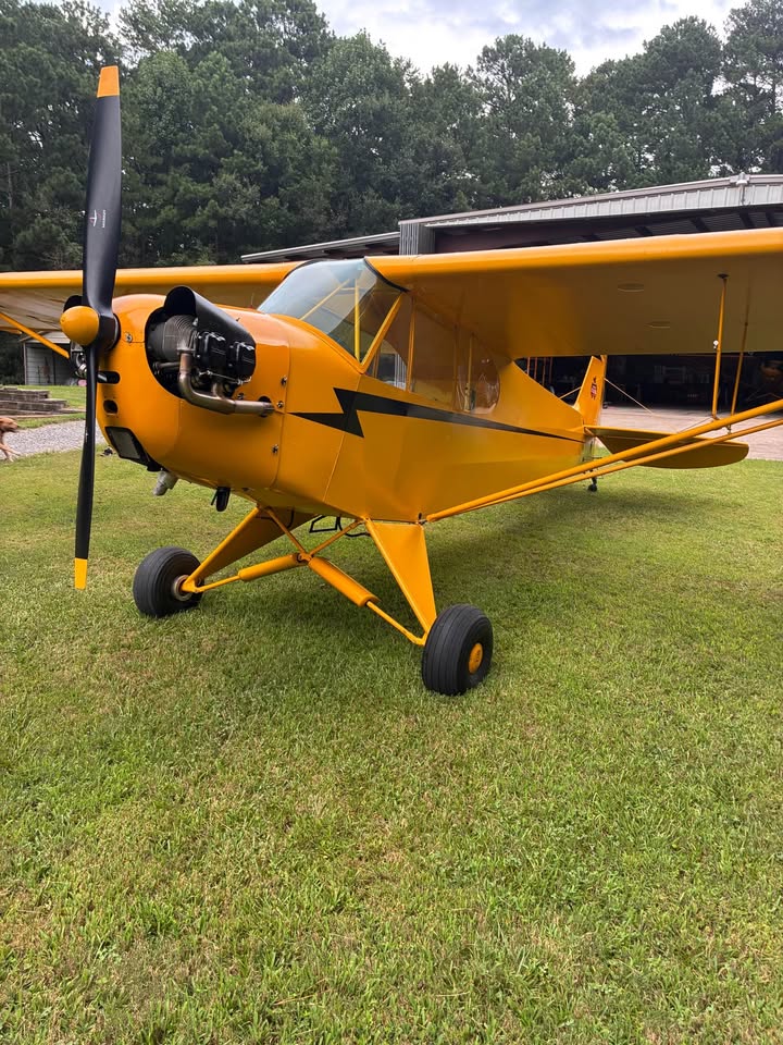 1947 Piper J-3 Cub (L-4 NE Series) – Under 1,400 TT, 33-Hour C-85, Complete Logs, photo 8
