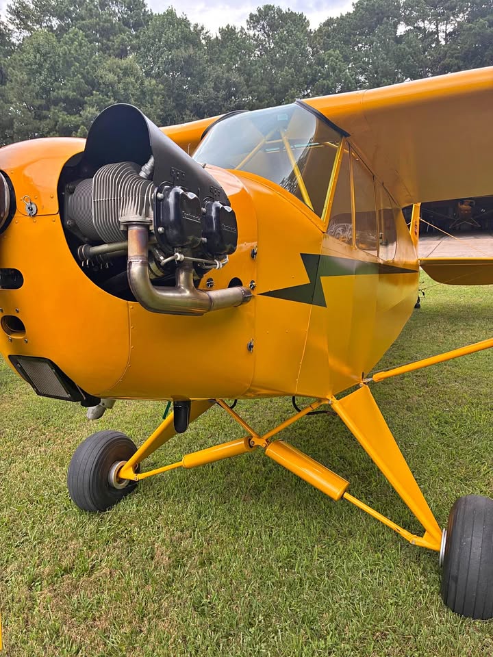 1947 Piper J-3 Cub (L-4 NE Series) – Under 1,400 TT, 33-Hour C-85, Complete Logs, photo 1