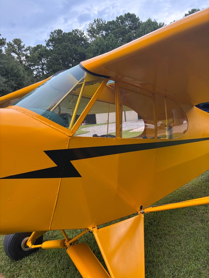 1947 Piper J-3 Cub (L-4 NE Series) – Under 1,400 TT, 33-Hour C-85, Complete Logs, photo 5