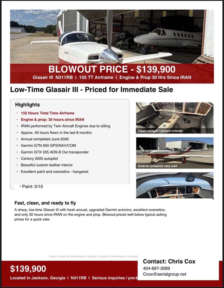 1999 Glasair III, photo 2