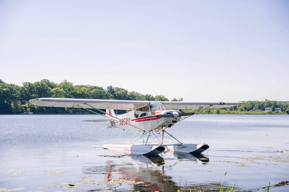 1970 Piper Super Cub on floats, photo 2