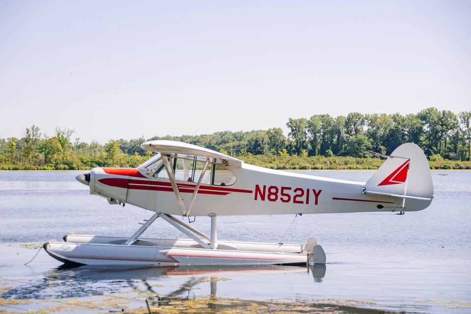 1970 Piper Super Cub on floats, photo 3