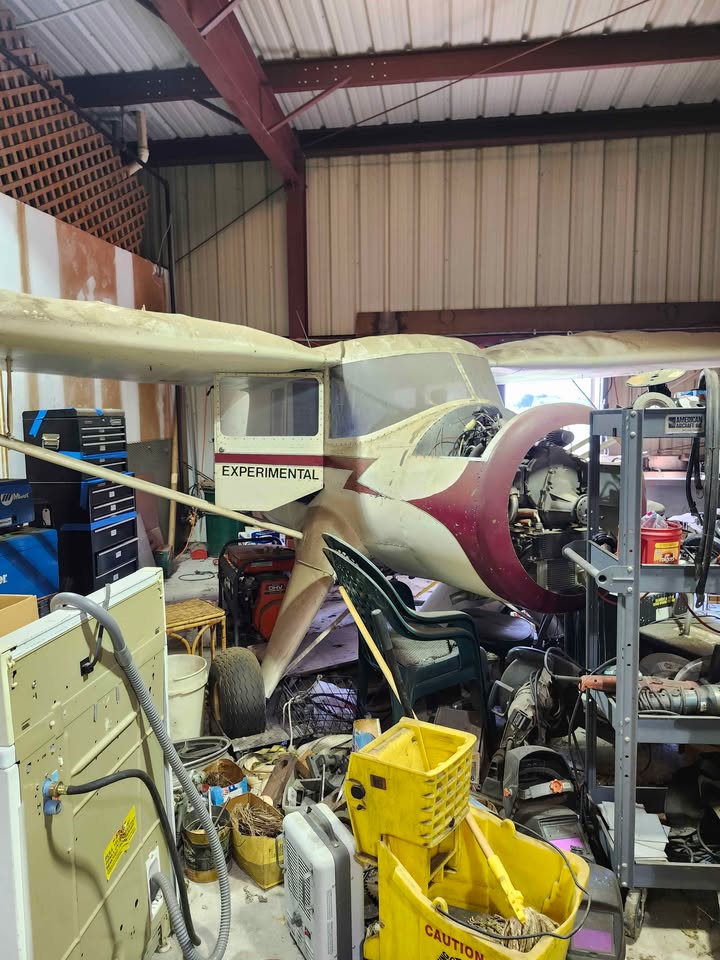 Replica of a gold wing airplane, fully operational, photo 7