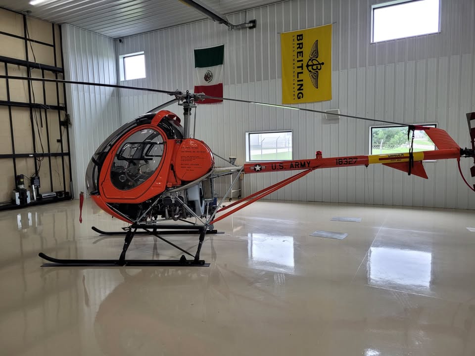 1966 Hughes award-winning us army TH-55A osage helicopter – standard airworthiness, photo 5