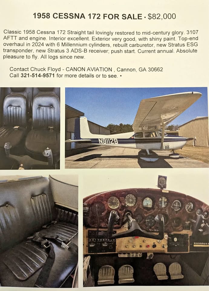 1958 Cessna 172 Restored, photo 1