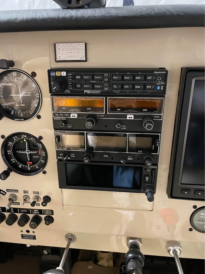 1967 Piper Cherokee Six Airplane 3 axes aitopilot mint+, photo 12